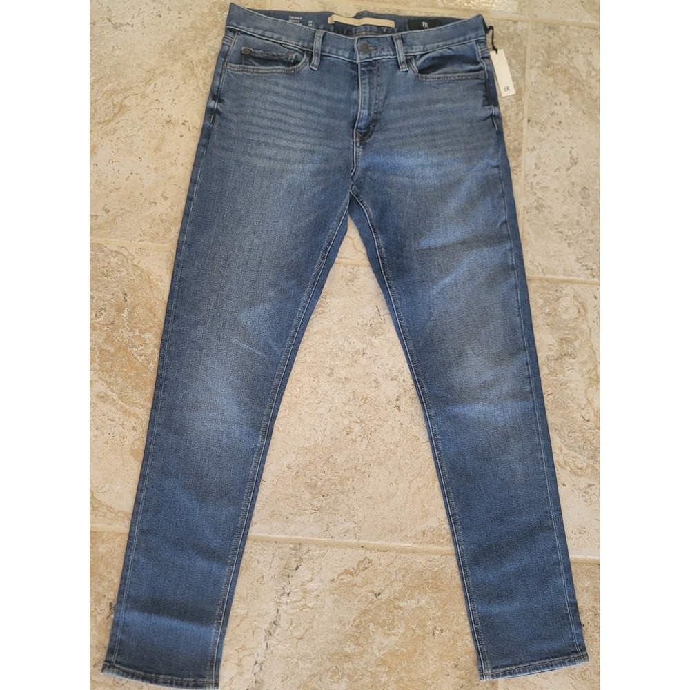 banana republic Womens jeans Skinny 34x34 NEW W/Tags stretch medium wash